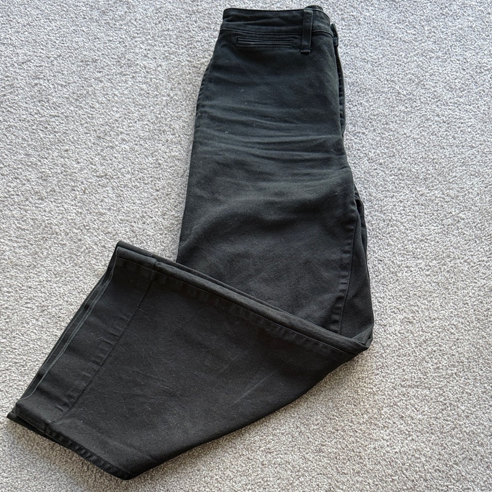 Madewell High-Rise Wide Leg Crop Jean